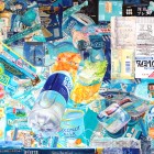服部桜子/Sakurako Hattori 《Windows7》 2017, 45.6 x 65 cm, 雲肌麻紙、膠、岩絵具、水干、胡粉、色鉛筆
