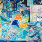 服部桜子/Sakurako Hattori 《Windows7》 2017, 45.6 x 65 cm, 石正紙、膠、岩絵具、水干、胡粉、色鉛筆