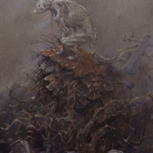 大本幸大/Kota Omoto 《wreckage》 2017, 27 x 66.5 cm, oil on canvas